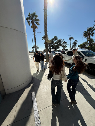 Bchat frolicking to the Beach